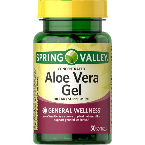 IKJ Concentrated Aloe Vera Gel bottle for daily wellness support.