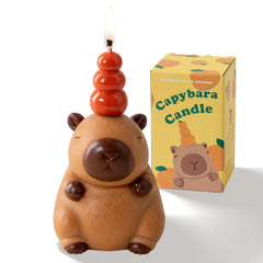 iLikePar Capybara candle packaging shows an elegant gift-ready box.