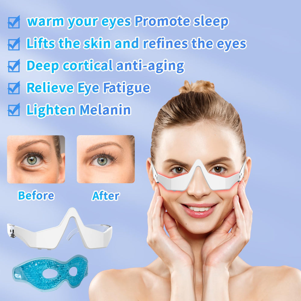 Iljimae ergonomic eye-contour 3D design hugs the eye shape for even light exposure.