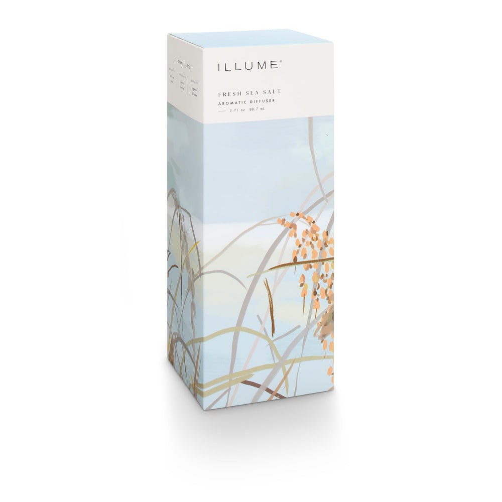 Illume diffuser dimensions 3.5 inches by 3.5 inches by 9.5 inches