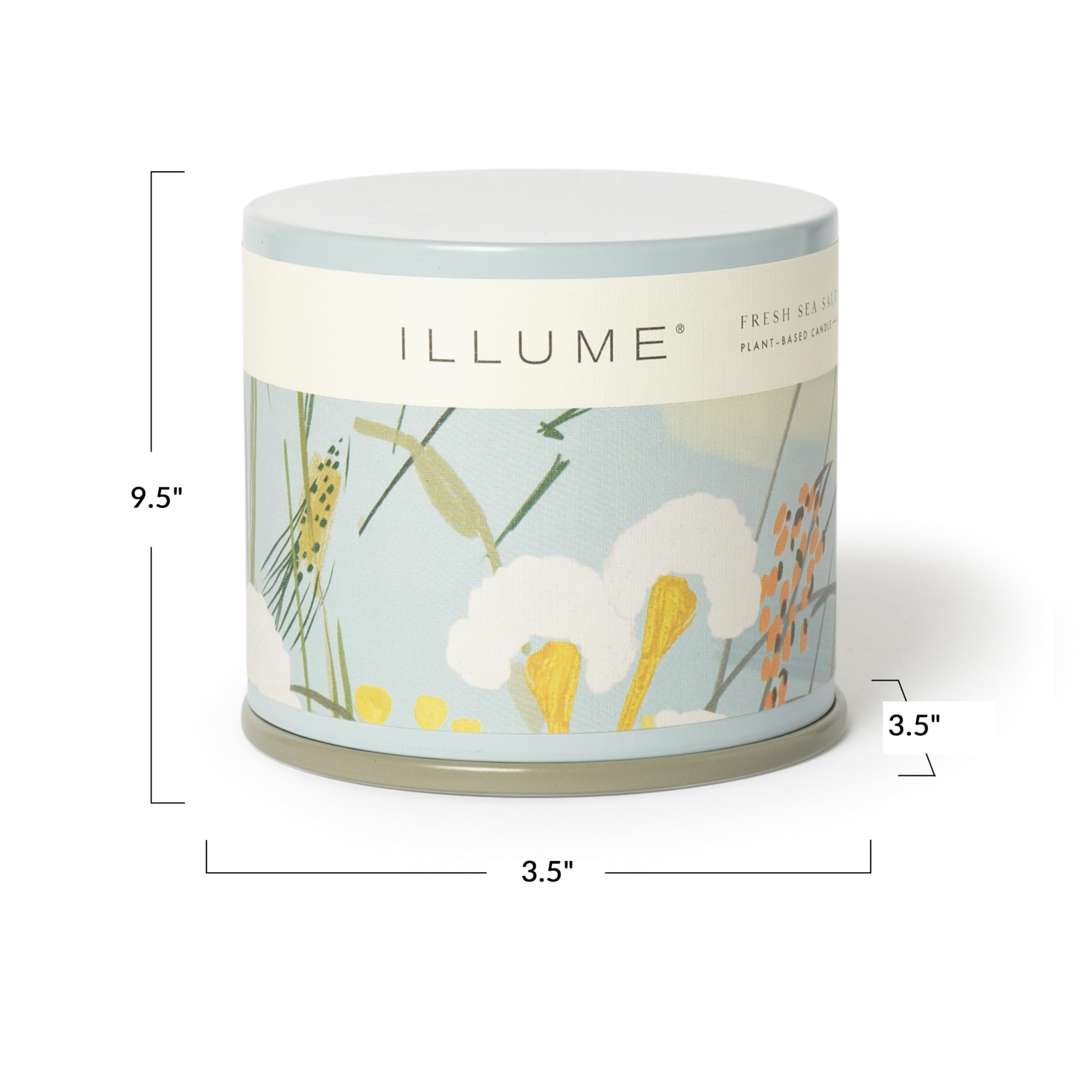 Illume Fresh Sea Salt diffuser reeds ready to diffuse a crisp fragrance