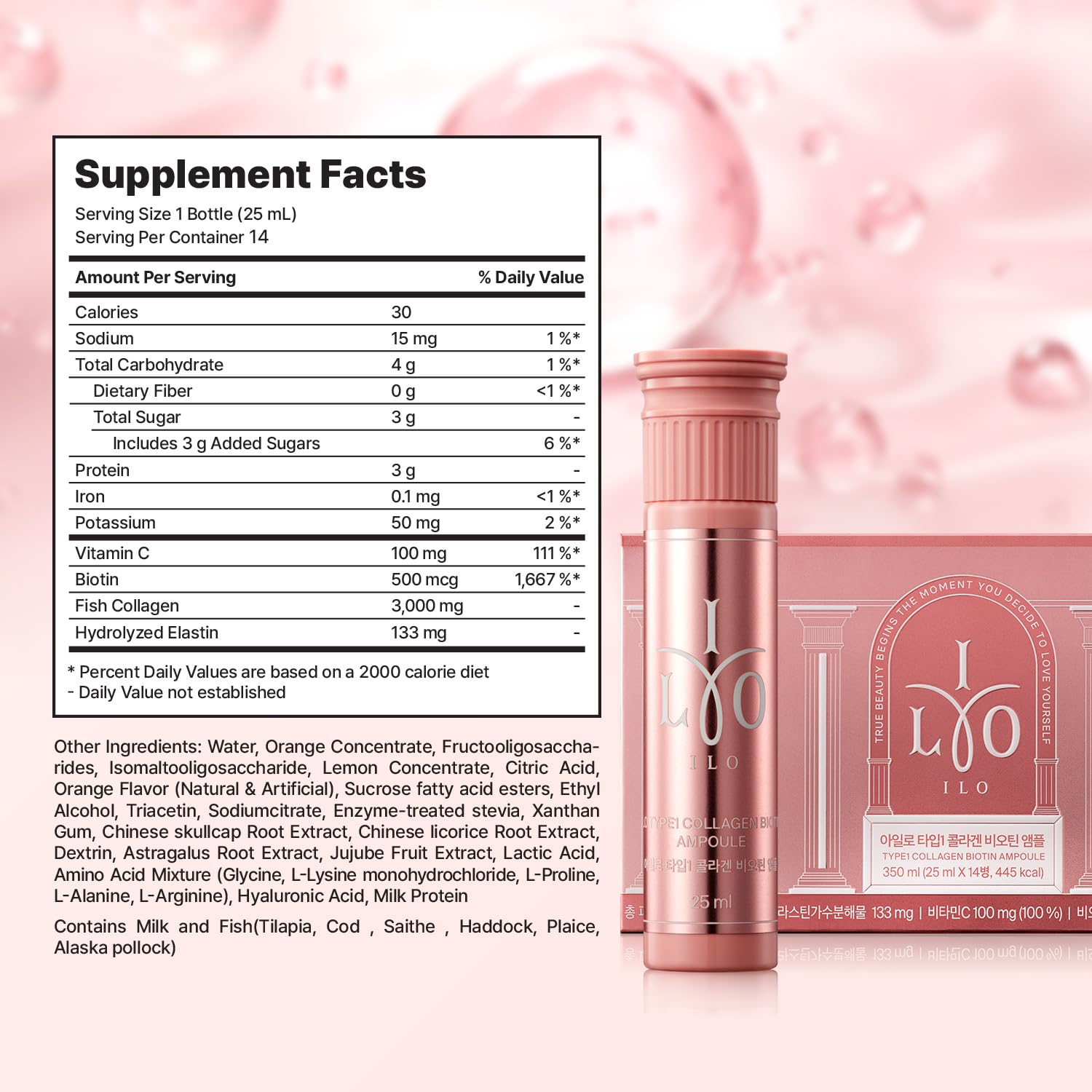 ILO brand logo on packaging signaling trusted Korean pharmaceutical heritage.