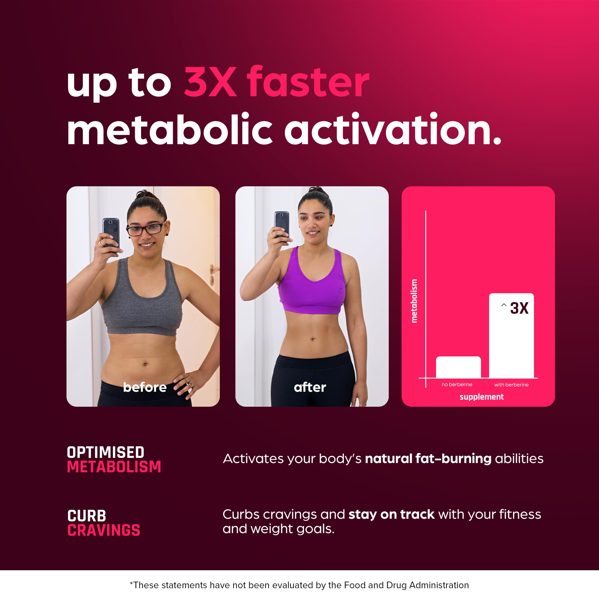 THINBI Berberine 1000mg Capsules | Bitter Melon & Banaba for Metabolic Support