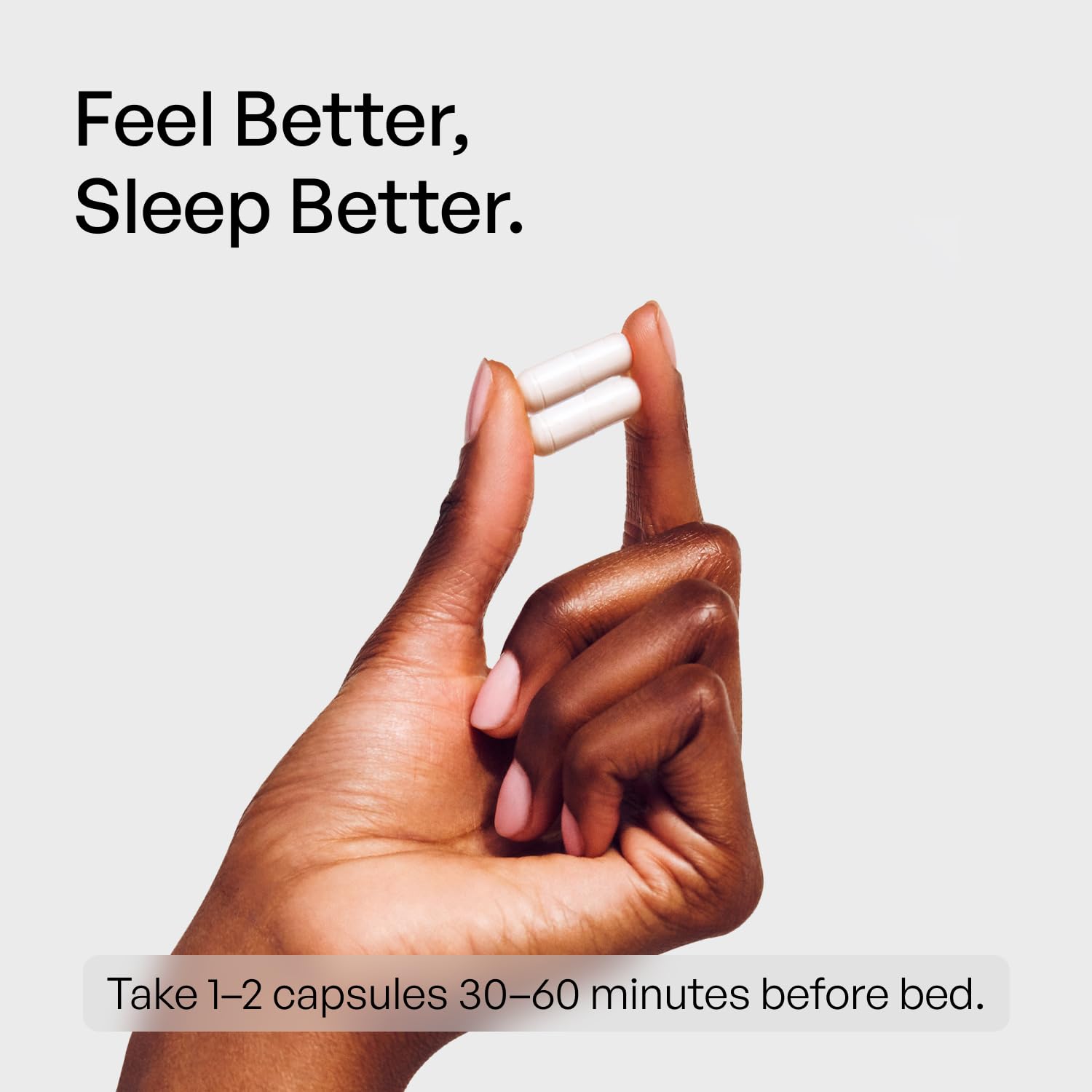 Helm Nutrition Pure Magnesium Glycinate 350mg — Sleep, Stress & Muscle Support | 90 Vegan Capsules
