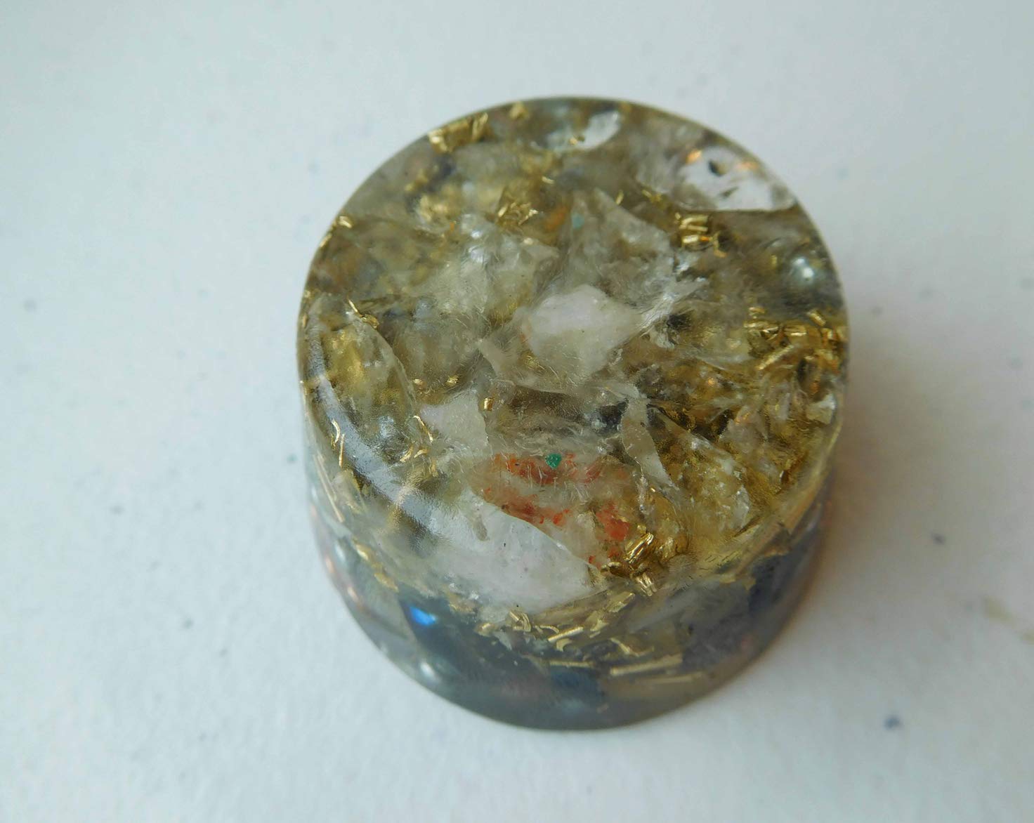 Rise Perspective Citrine Orgone Generator: Energy Accumulator with 528Hz & 7.83Hz Harmonics