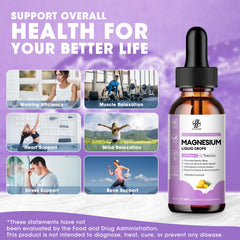 iMATCHME magnesium complex liquid drops dropper provides precise daily dosage