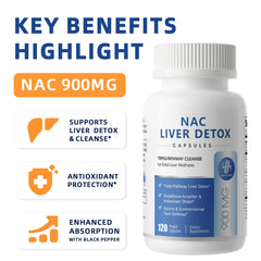 iMATCHME NAC capsules close-up highlighting glossy pills for liver health support