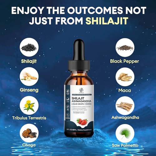 iMATCHME Shilajit liquid drop strawberry flavor highlighting taste and energy