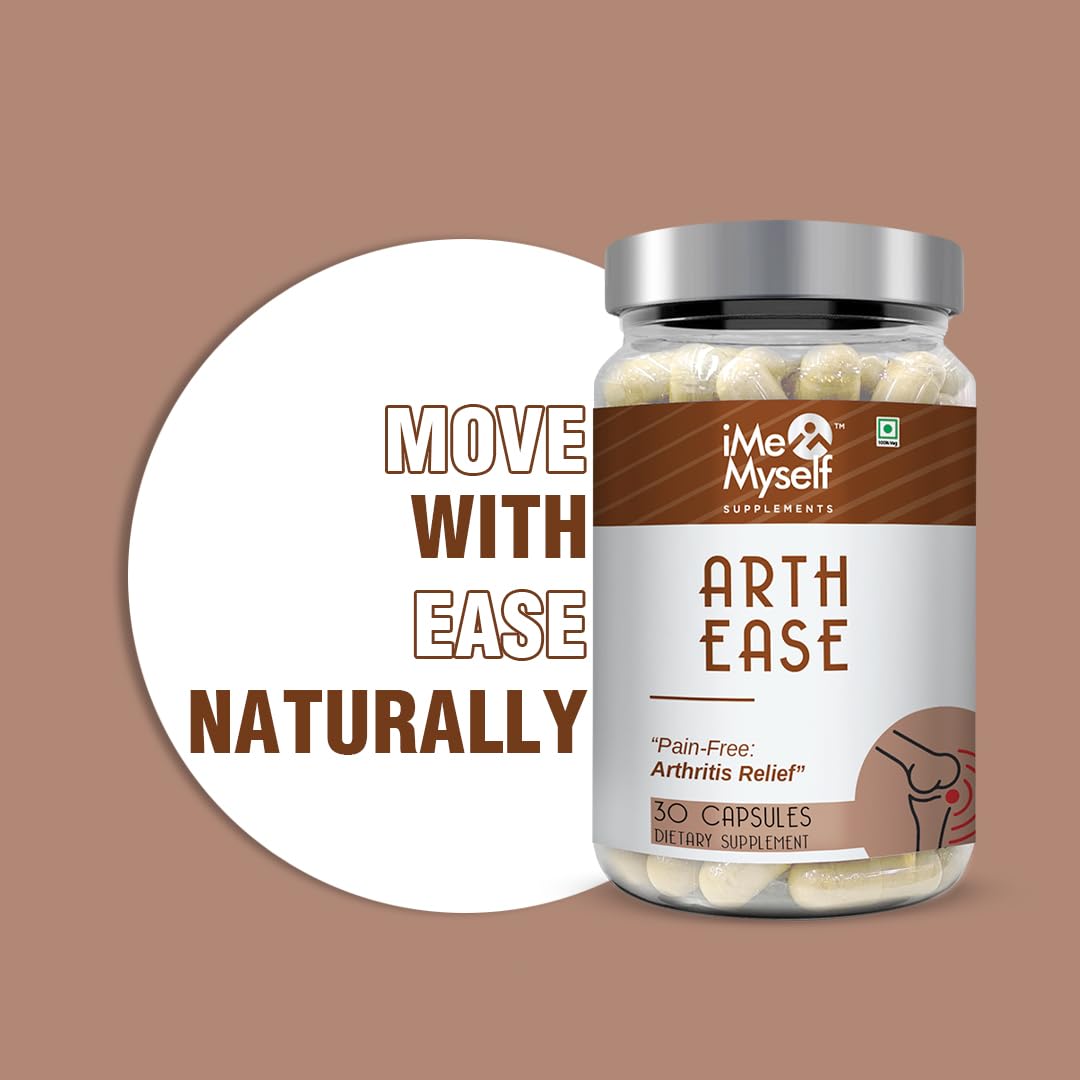 iMeMyself Arth Ease GMP certification stamp signals quality manufacturing