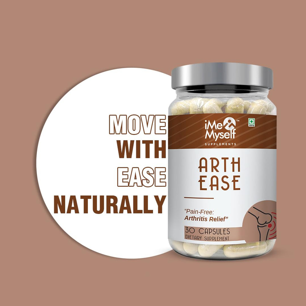 iMeMyself Arth Ease GMP certification stamp signals quality manufacturing