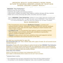 Imedeen Time Perfection daily dose ready for two-tablet routine