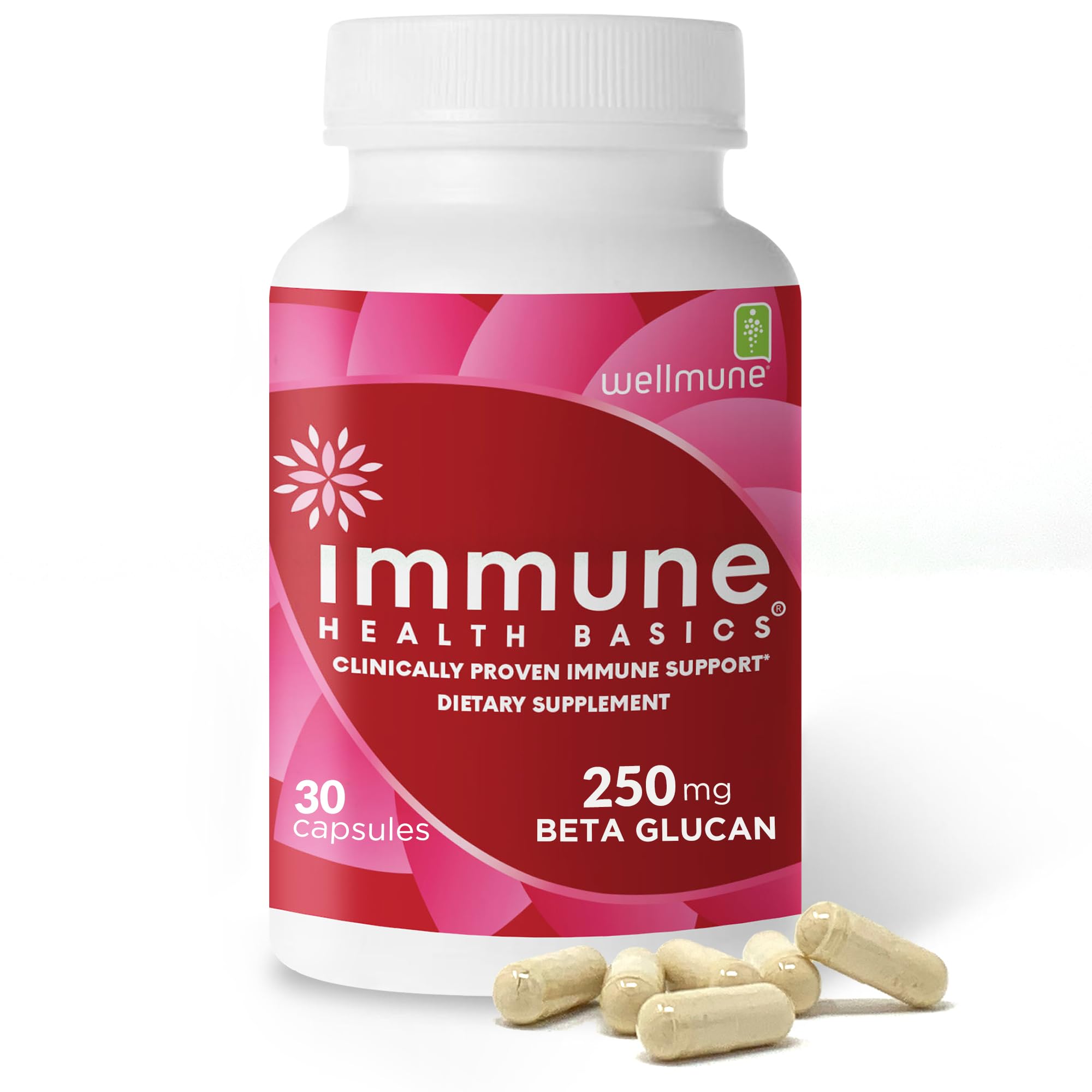 Immune Health Basics bottle front with clean label for daily support