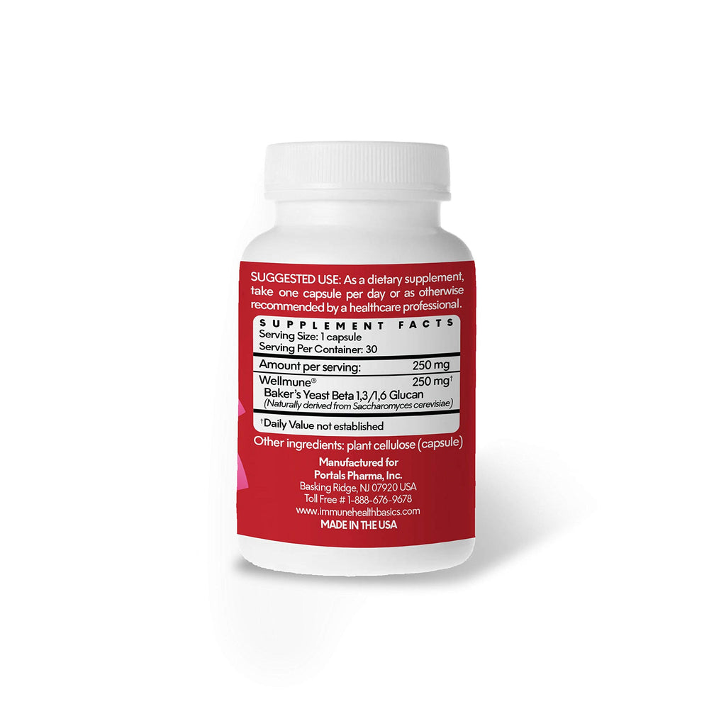 Clinical research chart associated with Immune Health Basics beta glucan benefits