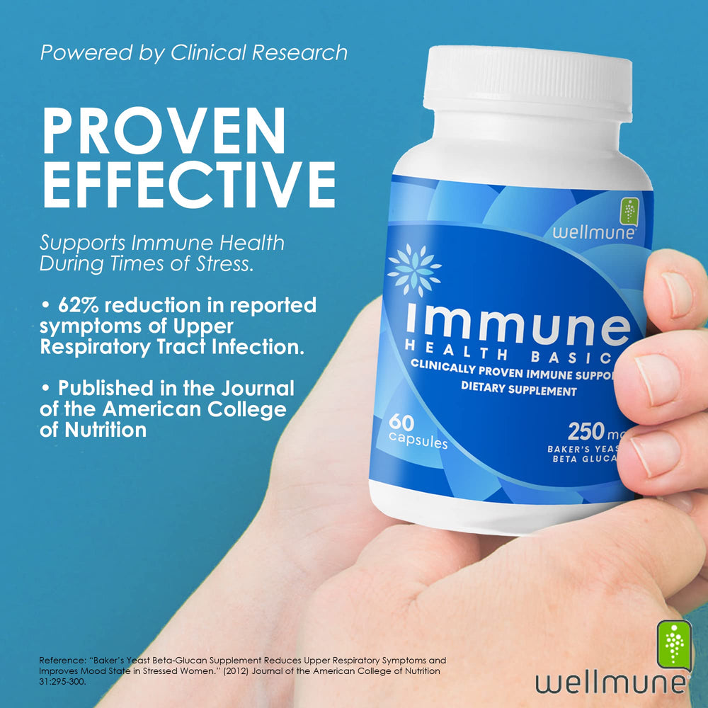 Immune Health Basics vegan and gluten free symbols indicate dietary compatibility