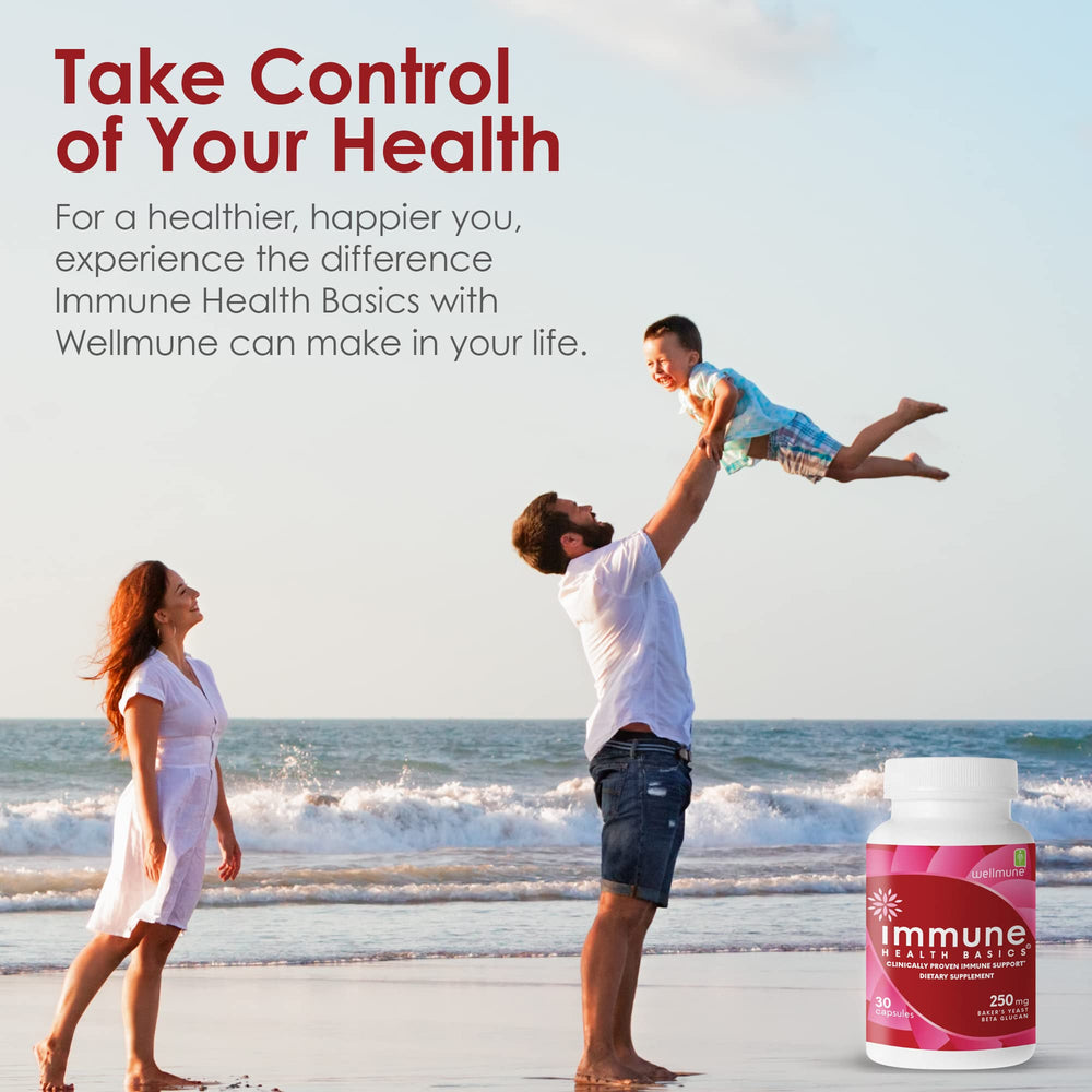Vegan-friendly symbol on Immune Health Basics packaging for plant-based choice