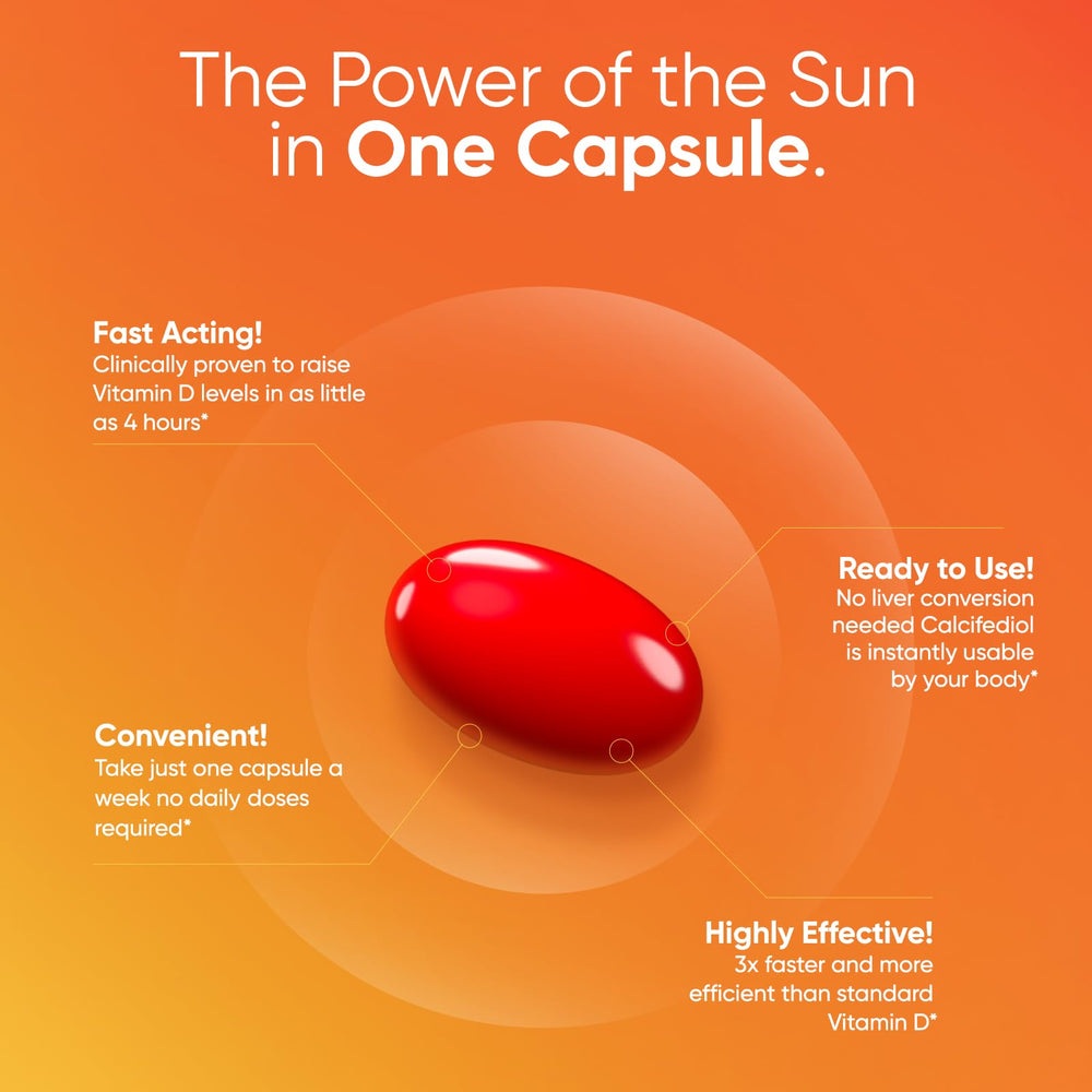 Immunotec Sunray dosage scoop demonstrates easy weekly administration