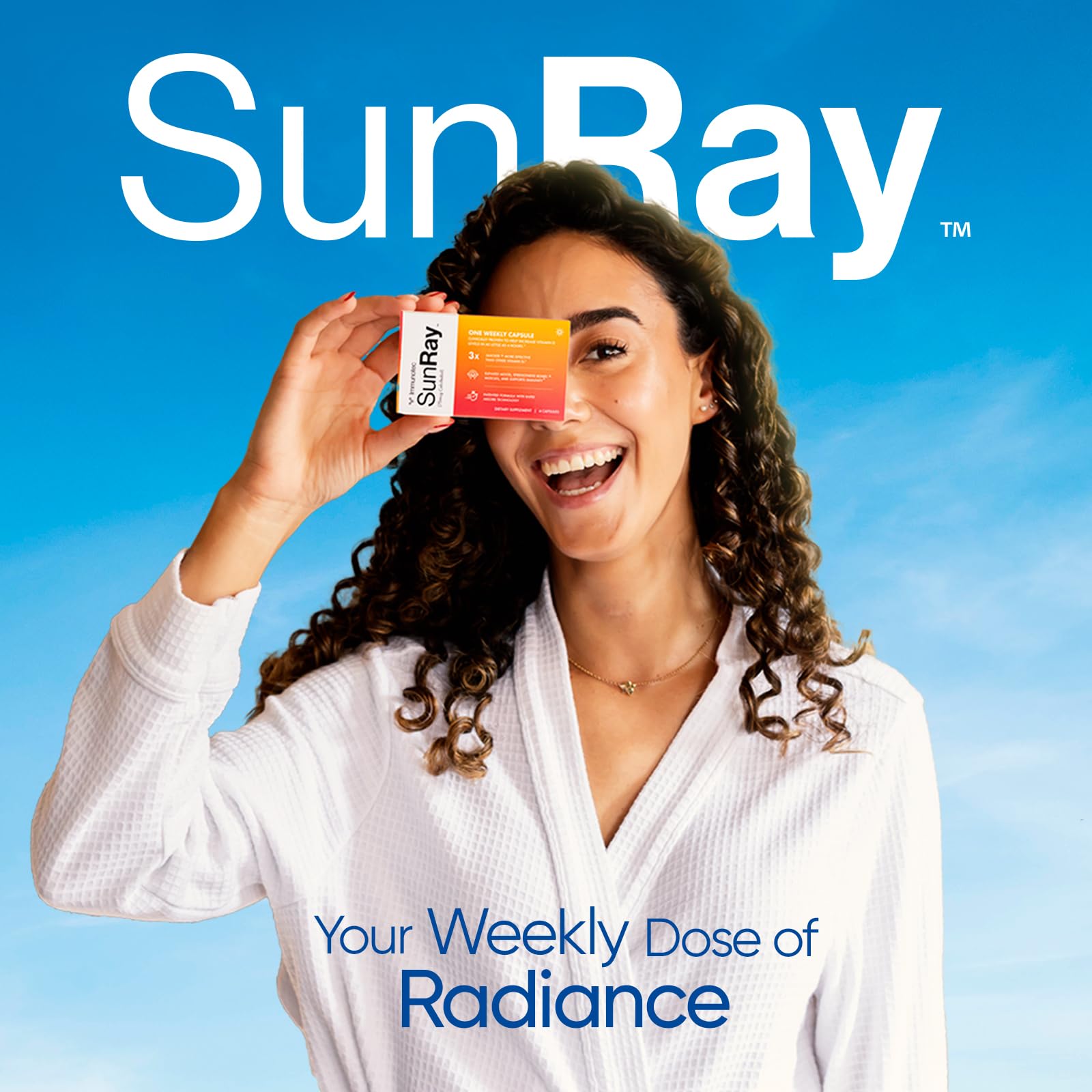 Immunotec Sunray weekly dose chart demonstrates planning and tracking