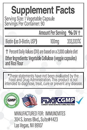 IMMUNOVITES made in USA facility badge for quality manufacturing