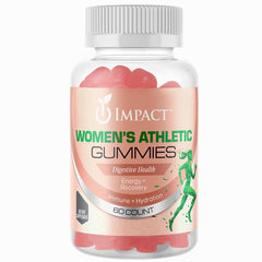 Impact Women’s Athletic Gummies bottle ready for workouts