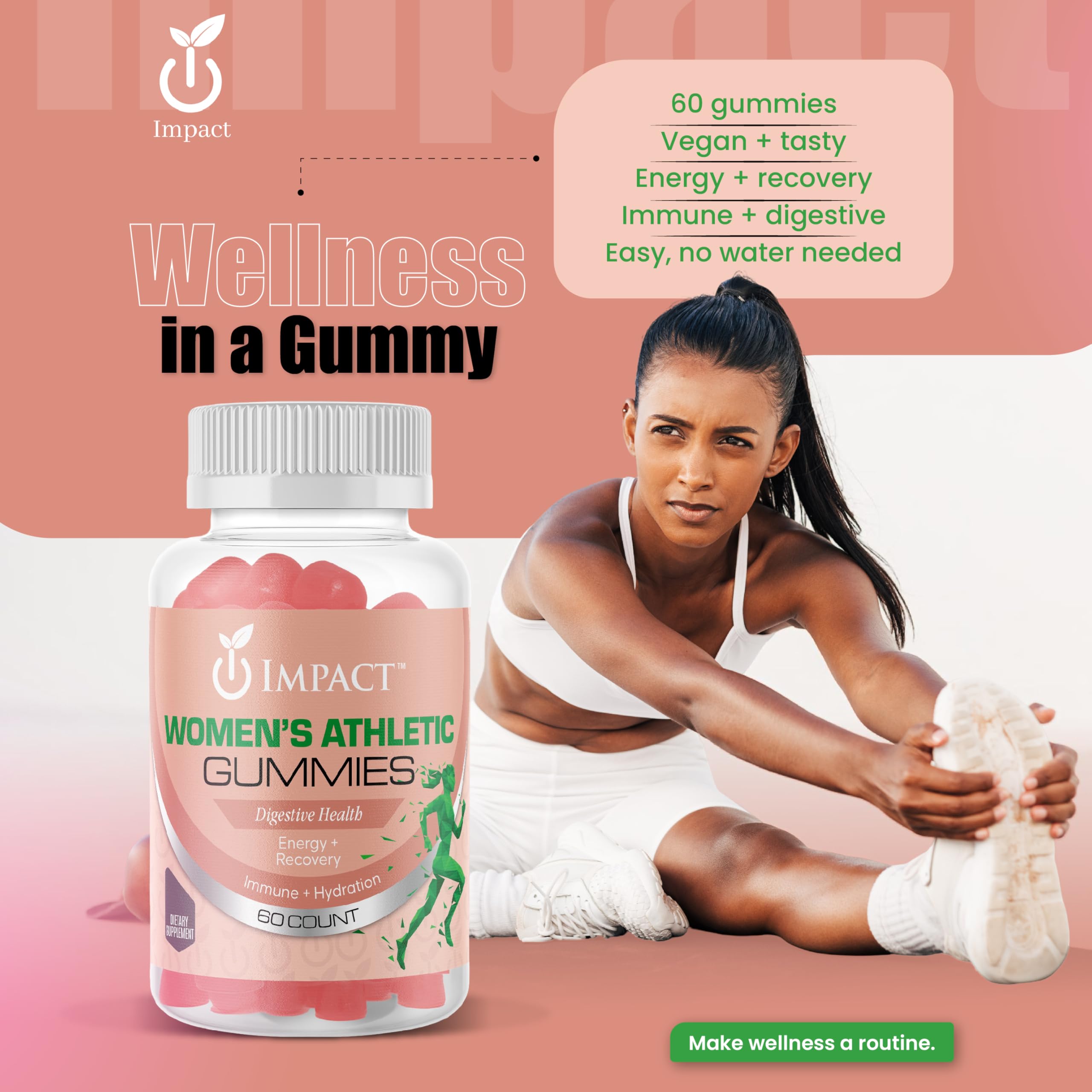Impact Gummies endurance-support for longer training