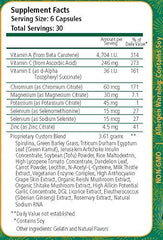 IMPaX World EnerPrime label closeup highlighting its complex formula