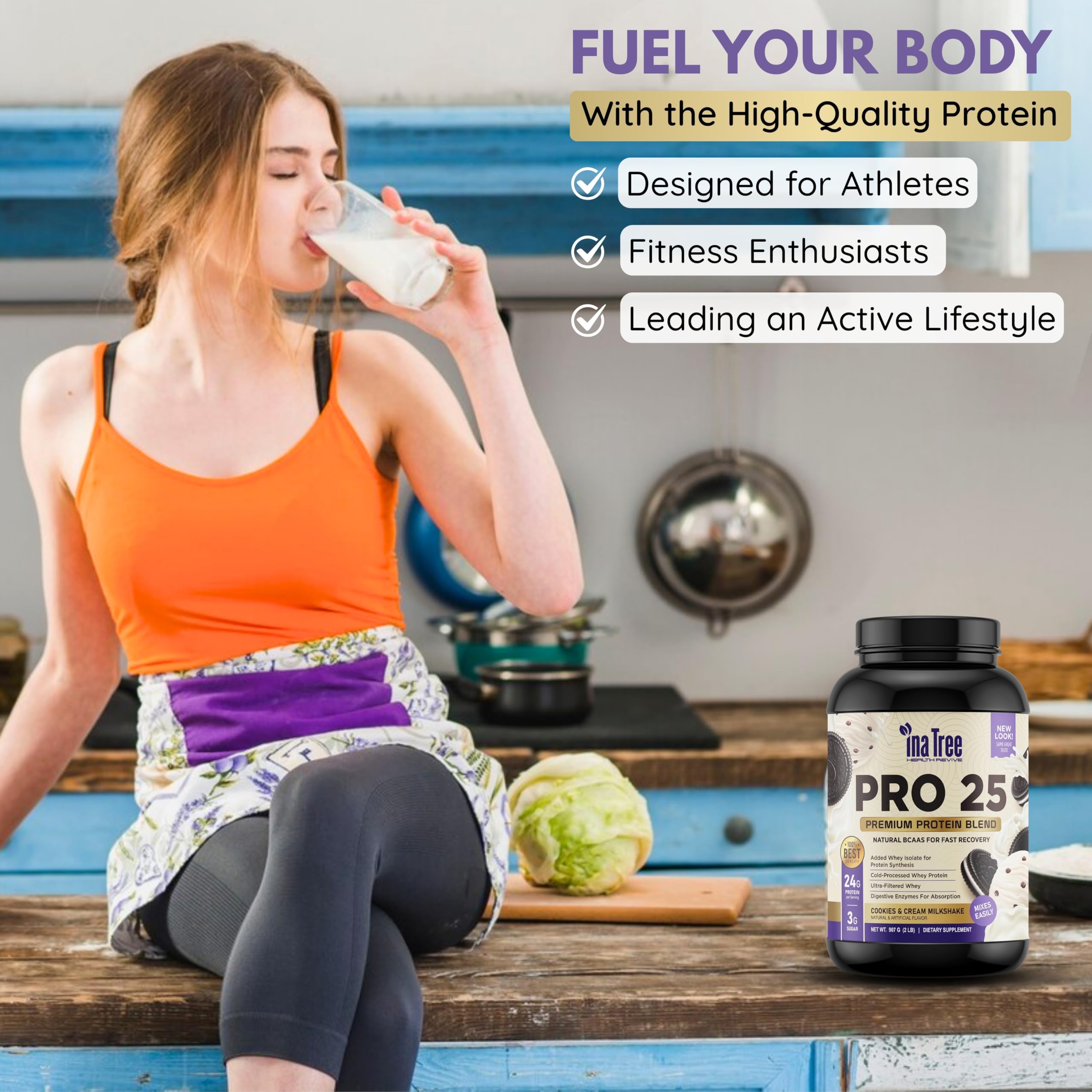 Digestive enzymes icon associated with INA TREE HEALTH REVIVE Pro 25