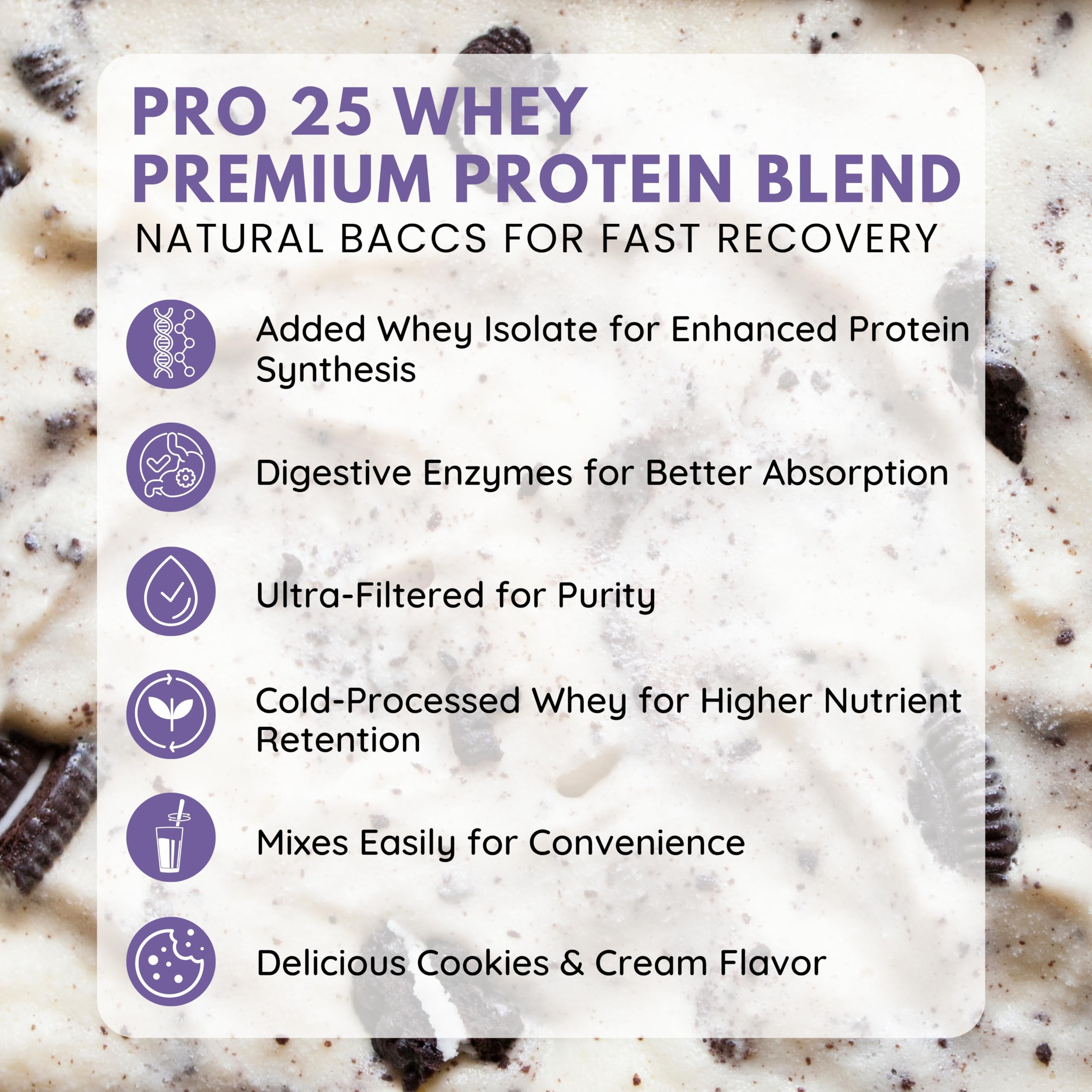 Scoop of INA TREE HEALTH REVIVE Pro 25 protein powder ready to mix for a shake
