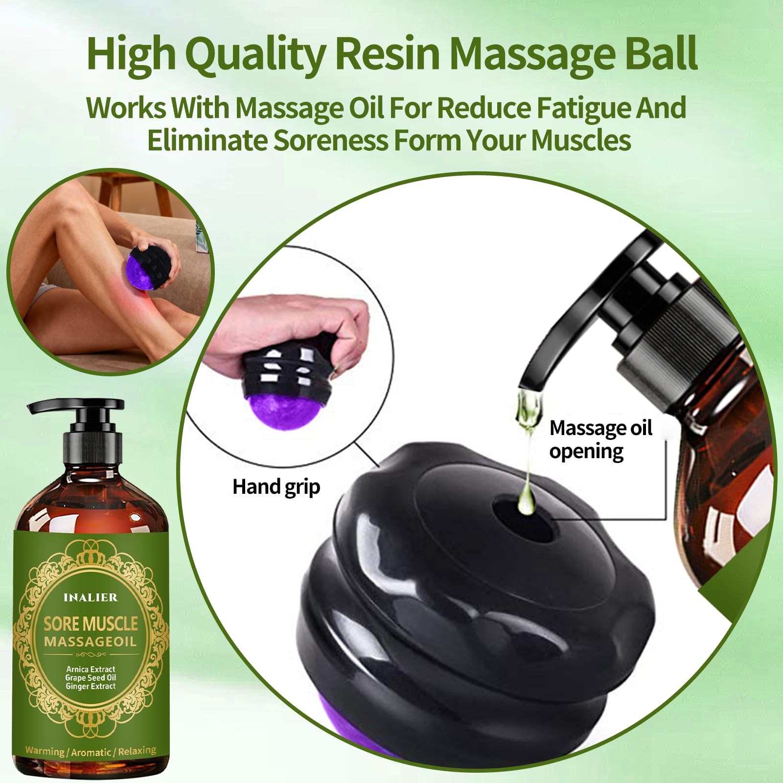 INALIER couple-friendly gift-use setup for home spa rituals and relaxation