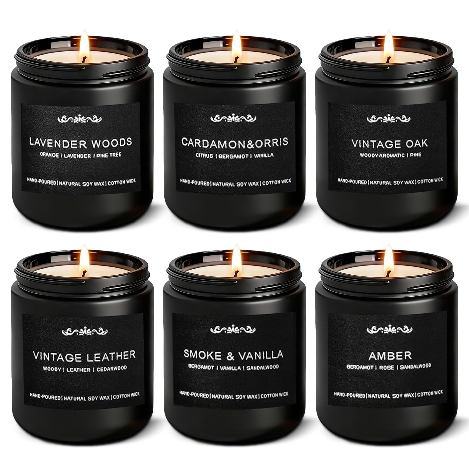 Inayou Lavender Forest candle: calming lavender scent for relaxation