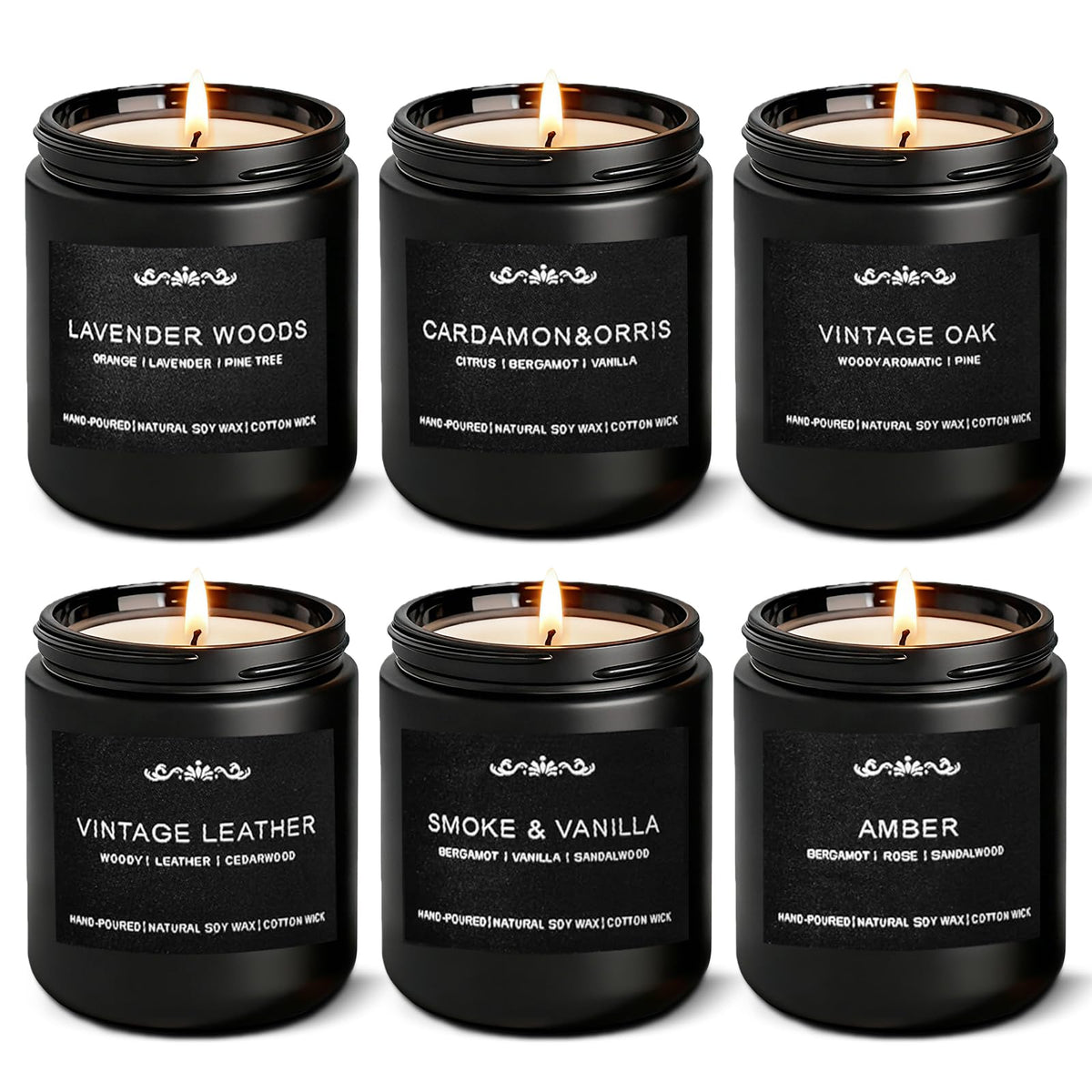 Inayou Lavender Forest candle: calming lavender scent for relaxation
