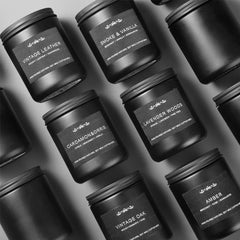 Inayou Vintage Leather candle: rich leather notes for a masculine ambiance