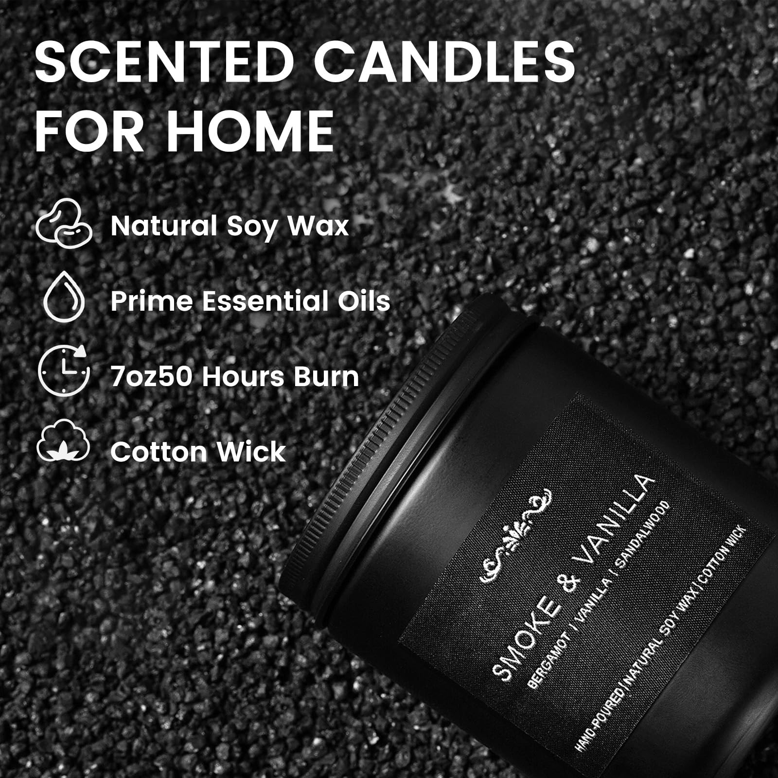 Inayou Vintage Oak candle: oak fragrance creates calm, elegant spaces