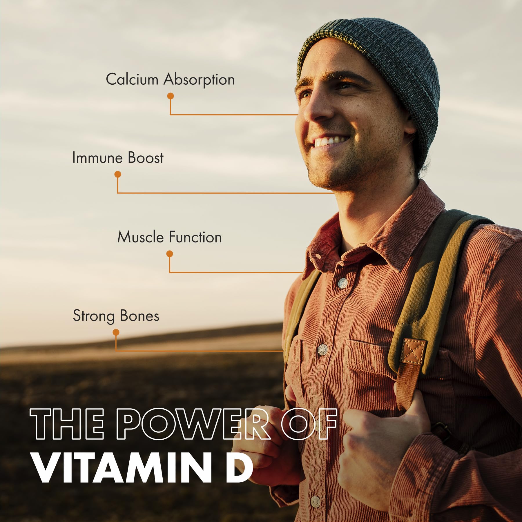 Incite Nutrition Vitamin D3 5000iu micro tablet showing dosage.