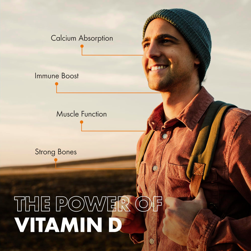 Incite Nutrition Vitamin D3 5000iu micro tablet showing dosage.