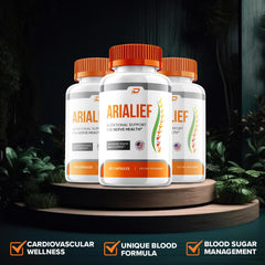 Indelo Arialief label closeup, clear quality details for trust and safety.