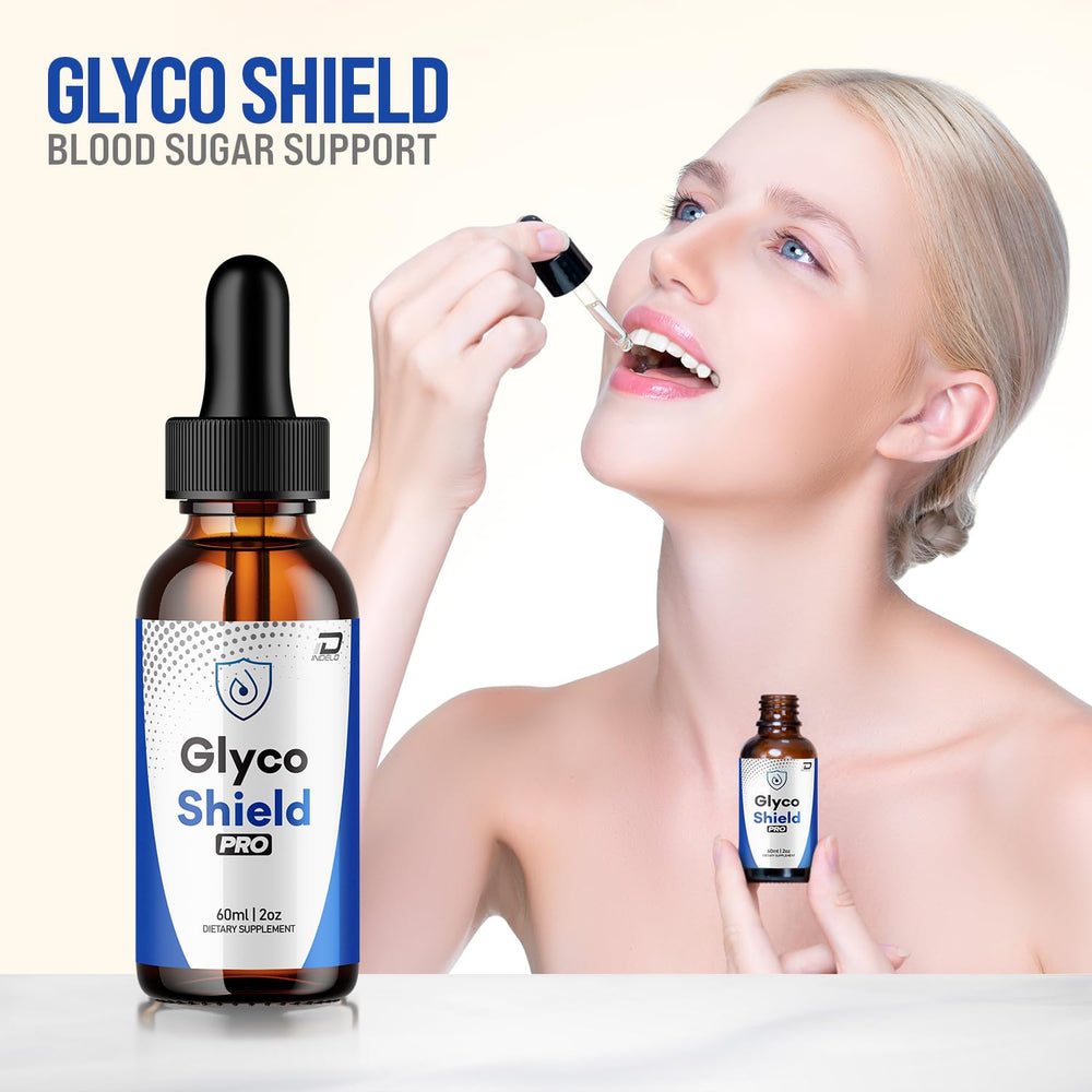 Indelo Glyco Shield Pro dropper for easy on-the-go dosing.