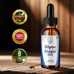 Indelo Glyco Shield Pro label highlighting purity and formula.