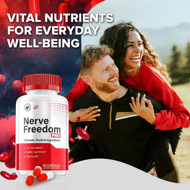 Indelo Nerve Freedom Pro ingredients close-up reveals natural blends.