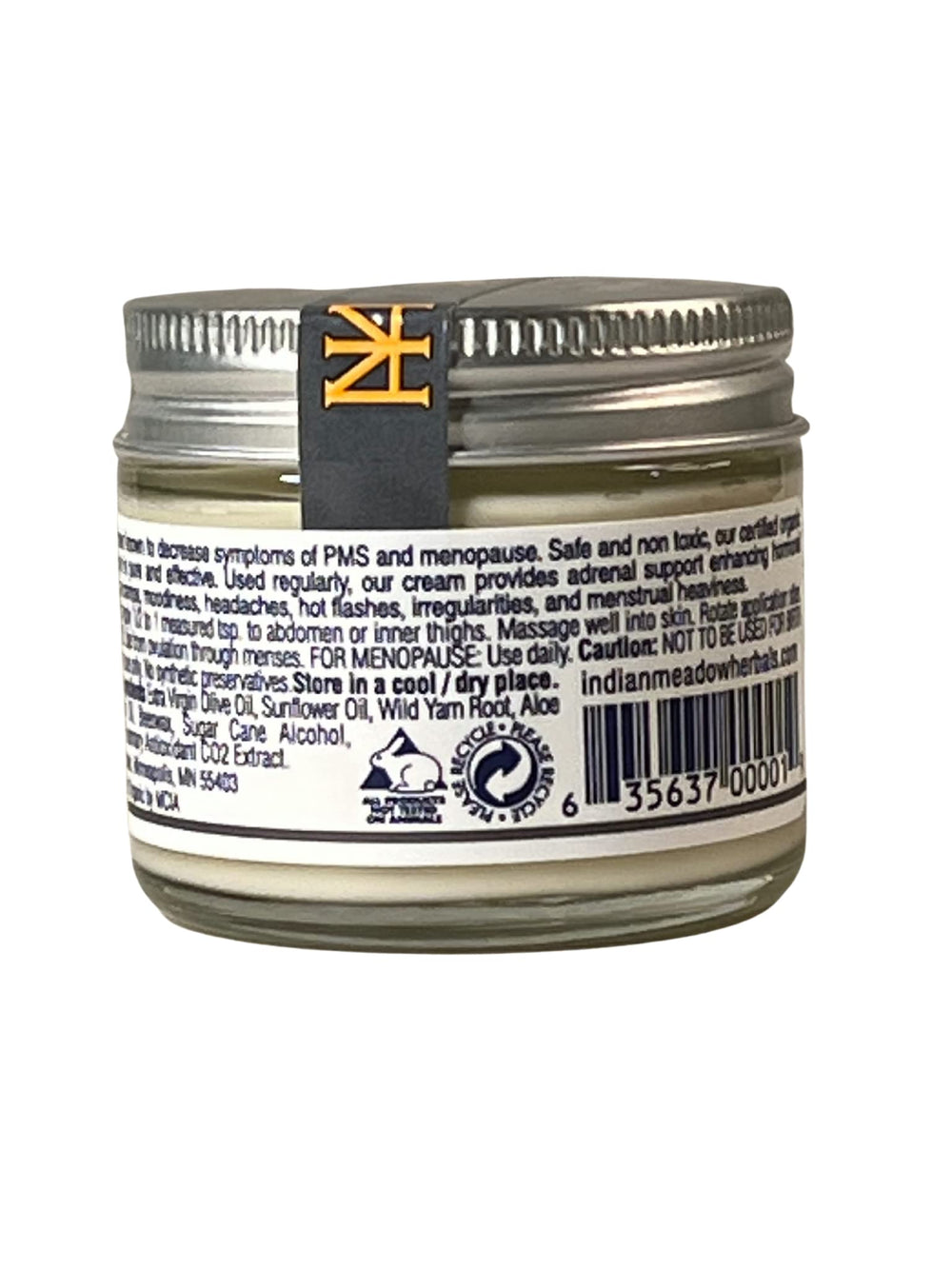Indian Meadow Herbals Wild Yam Root Cream shelf-ready for self-care routines