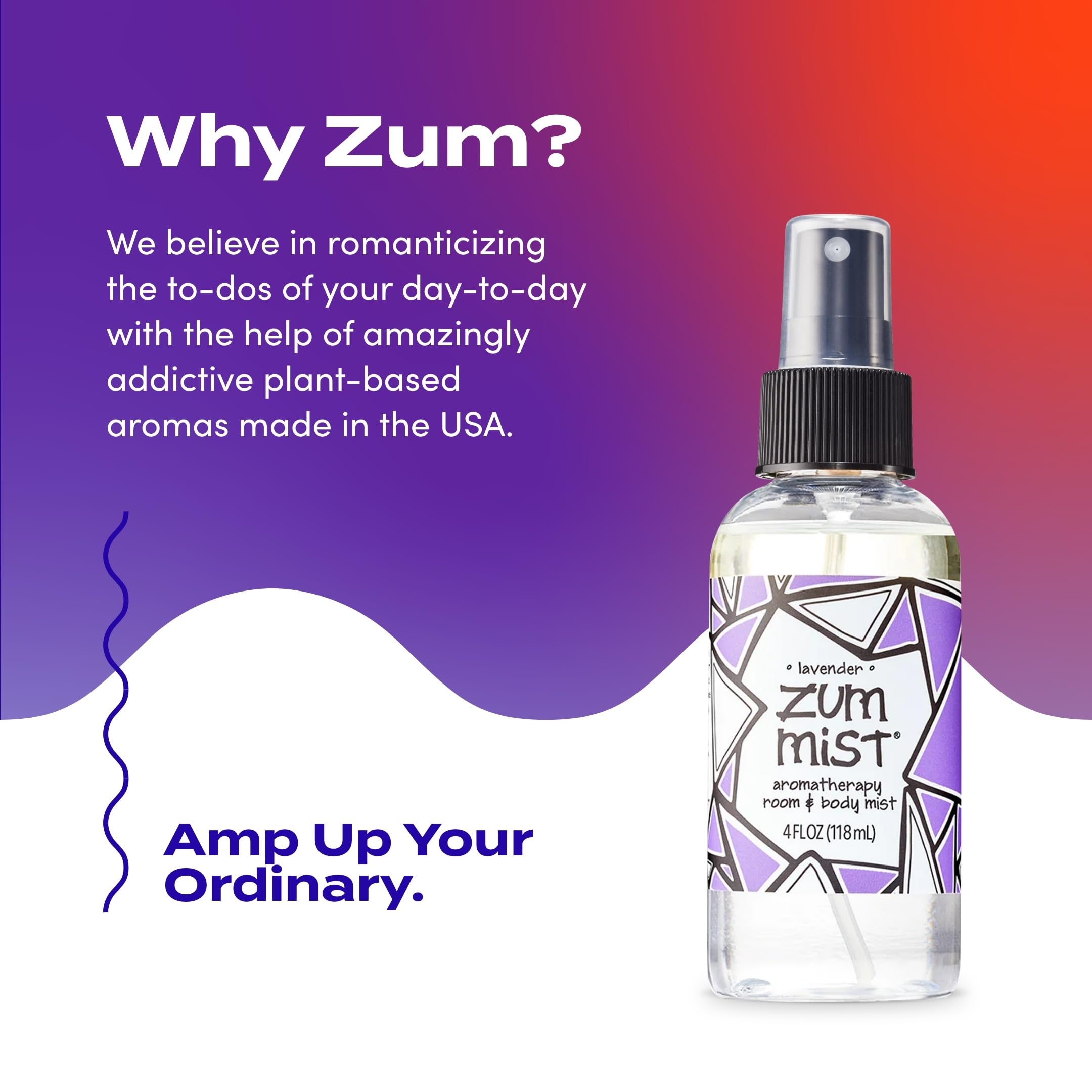 Indigo Wild Zum Mist essential oil aromatherapy blend freshens rooms and bodies.