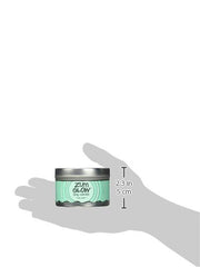 Indigo Wild Zum Glow soy candle sea salt wick closeup highlighting clean burn and aroma