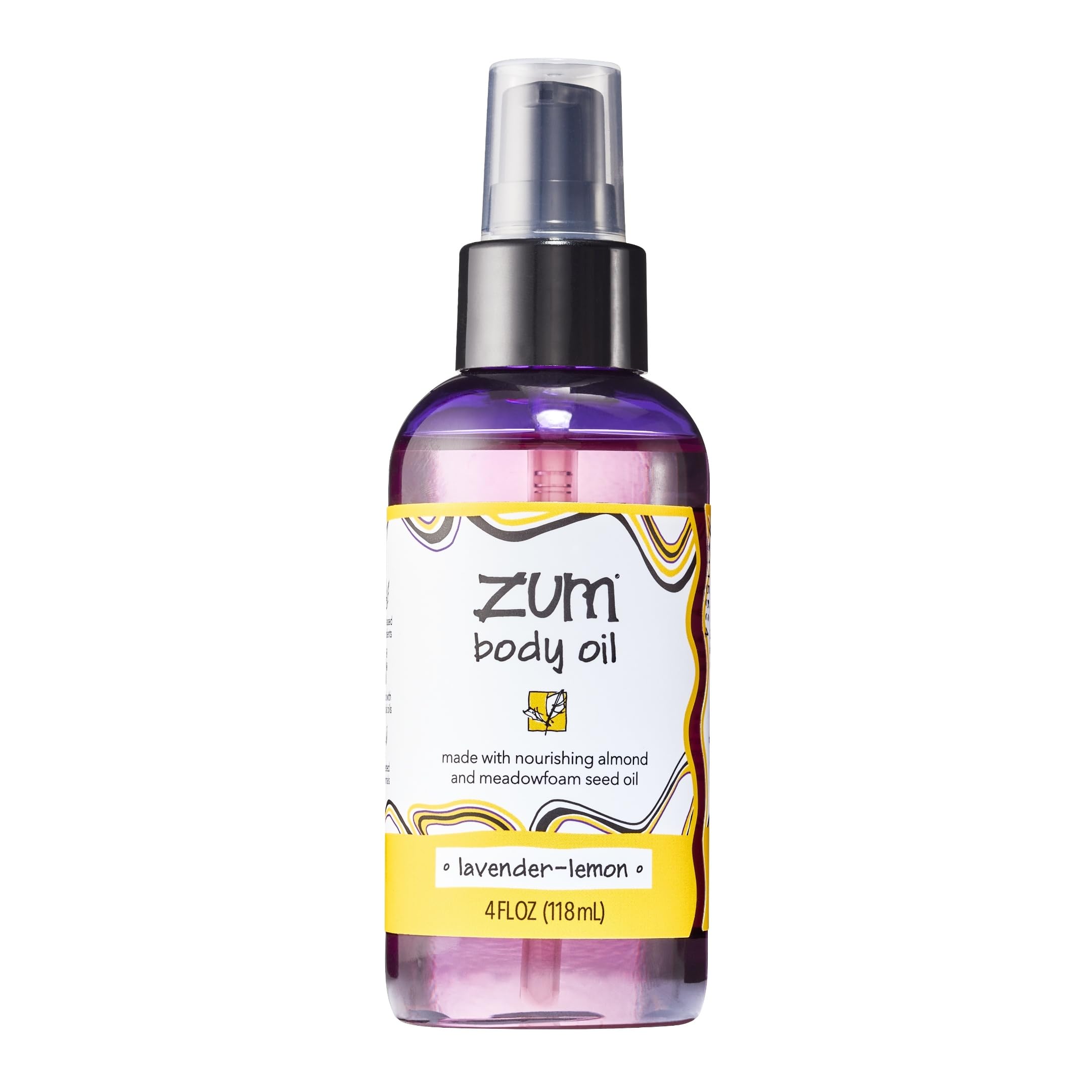 Indigo Wild Zum Lavender-Lemon bottle pour for relaxation and skin hydration.