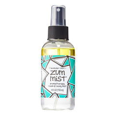Indigo Wild Zum Mist bottle with lavender-mint label for refreshing spaces.
