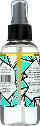 Indigo Wild Zum Mist Lavender-Mint spray in action for quick aroma