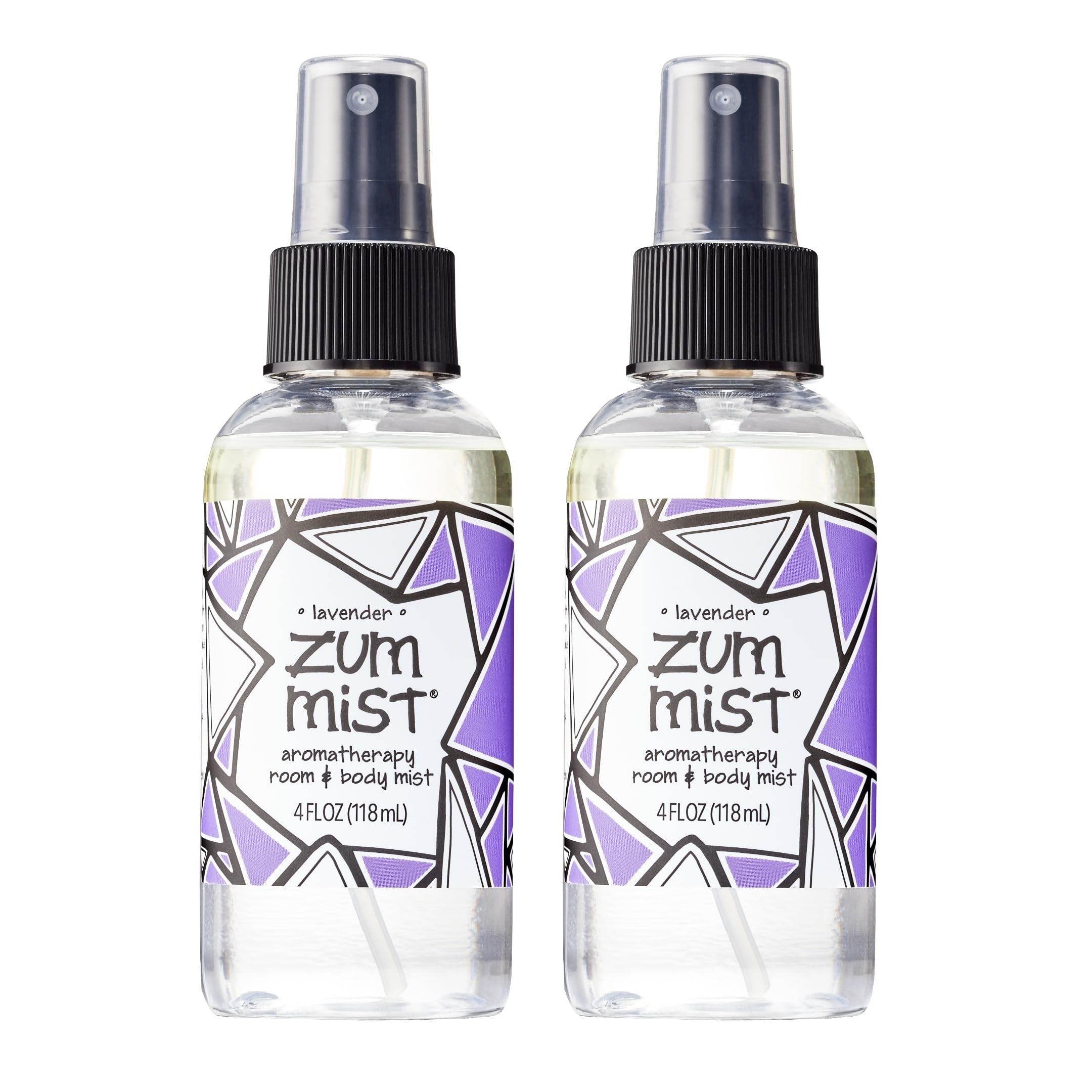 Indigo Wild Zum Mist room spray bottle delivers lavender aroma for a calming space.