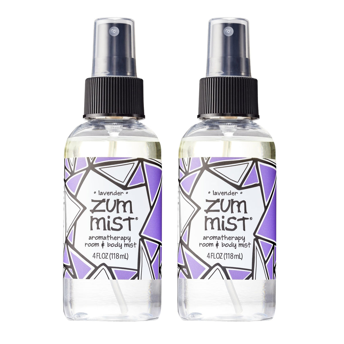 Indigo Wild Zum Mist room spray bottle delivers lavender aroma for a calming space.