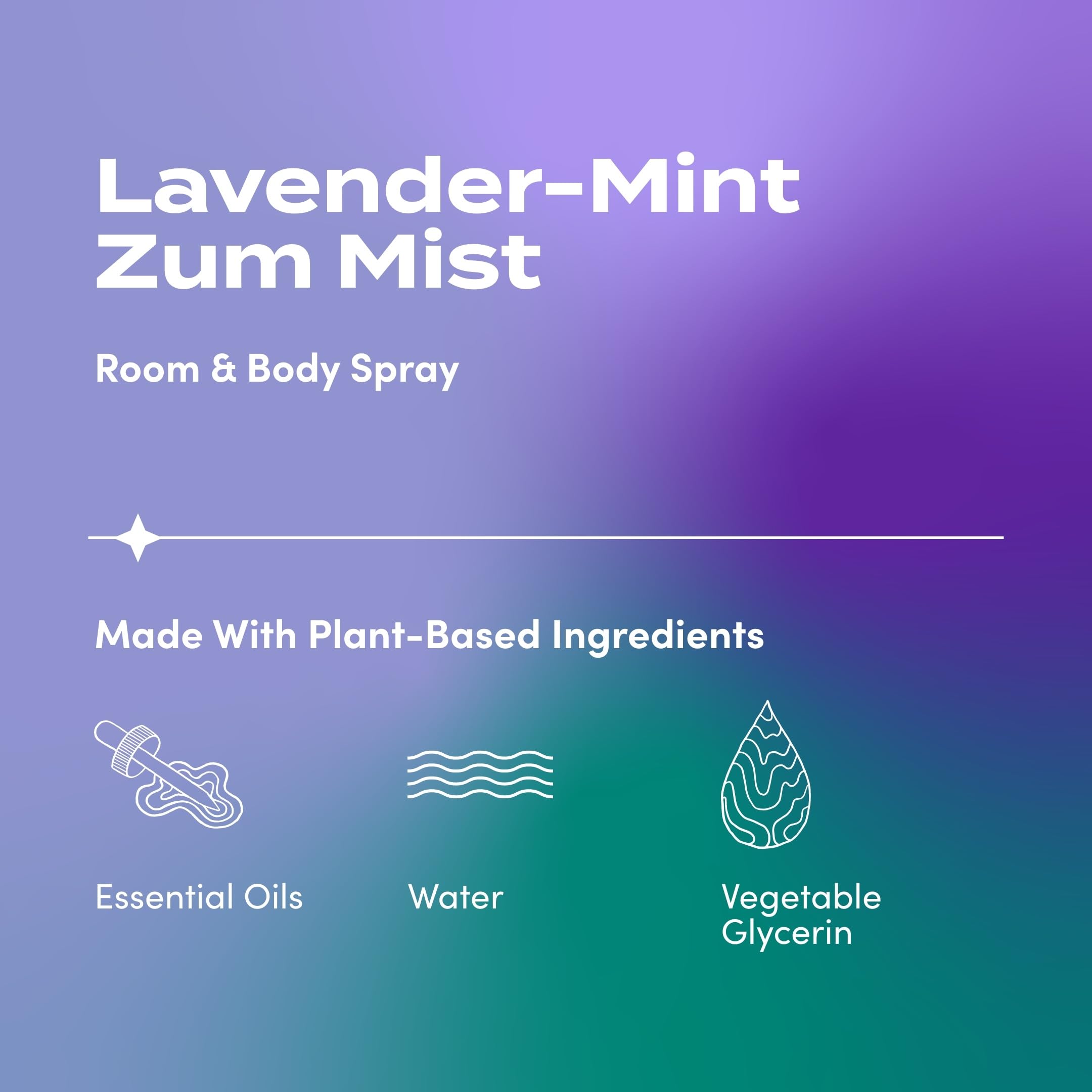 Indigo Wild Zum Mist spray in use to freshen a room.