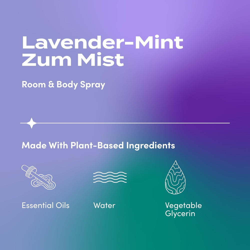 Indigo Wild Zum Mist spray in use to freshen a room.