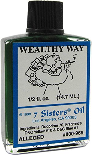 INDIO 7 Sisters of New Orleans perfumed anointing oil bottle for ritual use and focused intention
