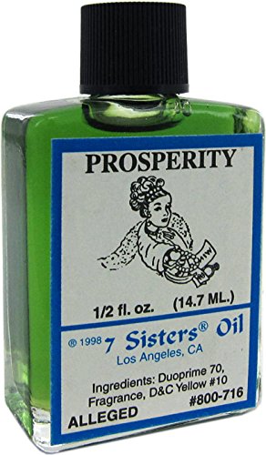 INDIO Seven Sisters Prosperity oil bottle for luck in business and decisions